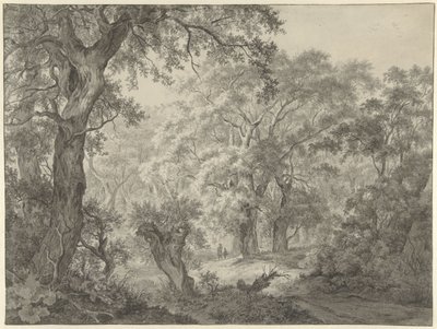Paisagem florestal de Franciscus Andreas Milatz