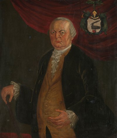 Retrato de Reinier de Klerk, Governador-Geral da Companhia Holandesa das Índias Orientais de Franciscus Josephus Fricot (attributed to)