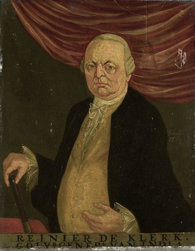 Retrato de Reinier de Klerk de Franciscus Josephus Fricot
