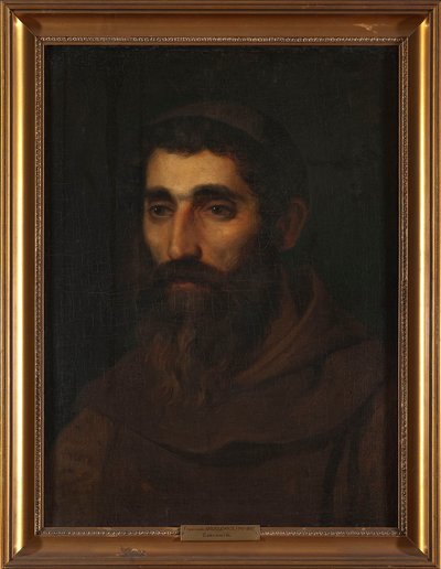 Retrato de um monge de Franciszek Smuglewicz