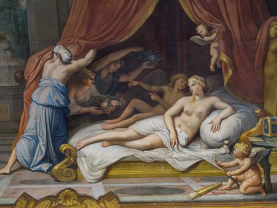 Allegorie du Feu representando Júpiter e Semele de Francois Perrier