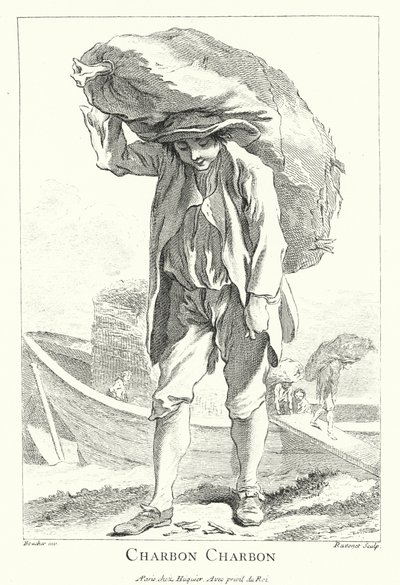 Coalman (gravura) de Francois (after) Boucher