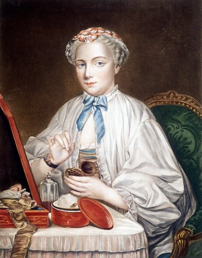 Gravura do quadro sobre tela de François boucher (1703-1770). de Francois (after) Boucher