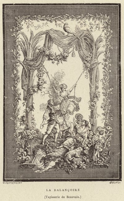 O Baloiço de Francois (after) Boucher