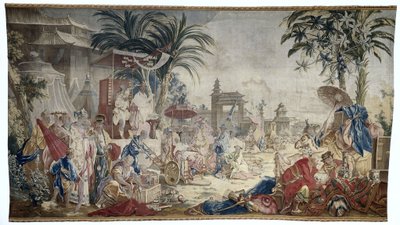 O Mercado Chinês, Manufacture Royale de Beauvais de Francois (after) Boucher