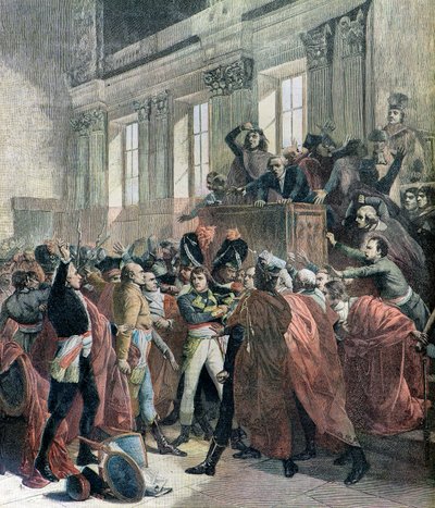 Bonaparte em causa de Francois (after) Bouchot