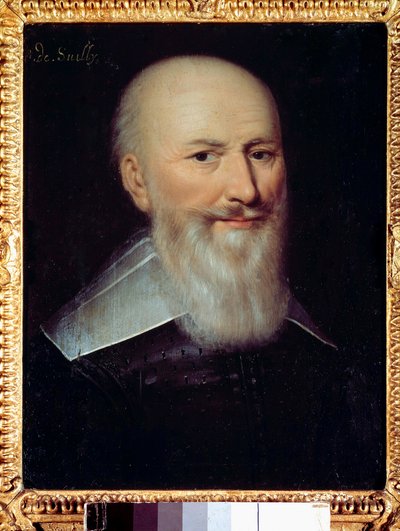 Retrato de Maximilian de Bethune (1560-1641) Barão de Rosny, Duque de Sully Anonymous pintura (provavelmente François Quesnel de Francois (attr.to) Quesnel