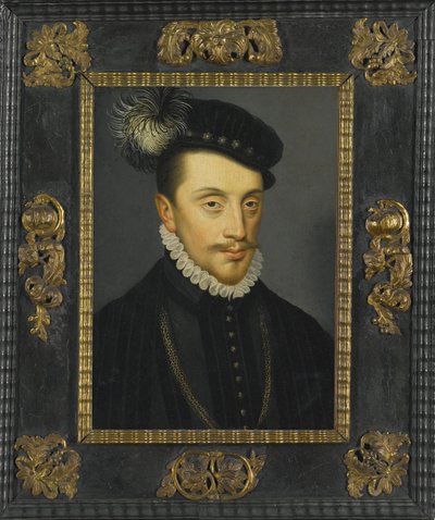 Charles III of Lorraine - Retrato de Charles III (1543-1608), Duque de Lorena por Clouet, François de Francois (school of) Clouet