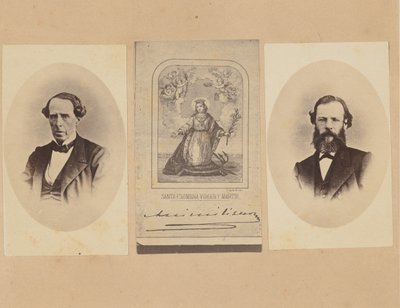 [Barão von Magnus, autógrafo do Imperador Maximiliano do México, Dr. Bosch], 1867. de Francois Aubert