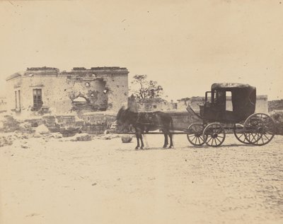 [Carruagem da Morte do Imperador Maximiliano], 1867. de Francois Aubert