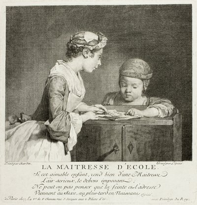 Diretora de escola de Francois Bernard Lepicie