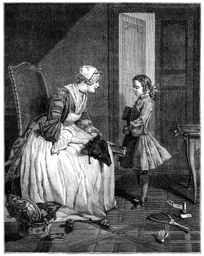 A governanta, 1739 1885. de Francois Bernard Lepicie