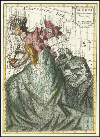 A Europa segundo o último Divide de François Bohn