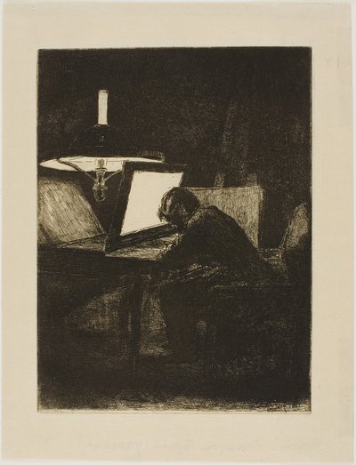 Gravura de François Bonvin de François Bonvin