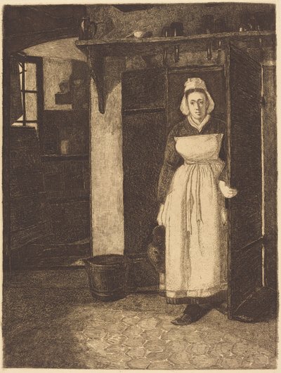 A porta da cave de François Bonvin