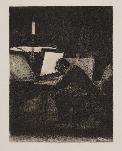 O gravador de François Bonvin