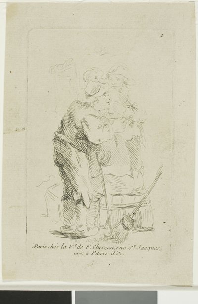 Um camponês mal vestido de François Boucher