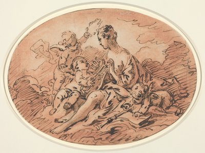 Alegoria da música de Francois Boucher
