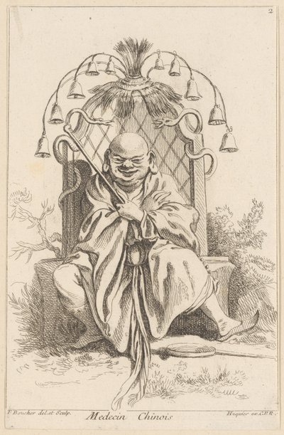 Médico chinês de François Boucher