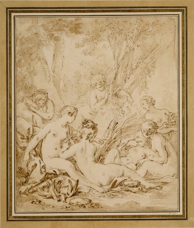 Diana e Callisto de François Boucher