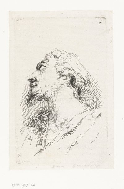 Cabeça de Cristo de François Boucher