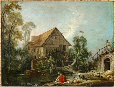 Le moulin - o moinho ... de François Boucher