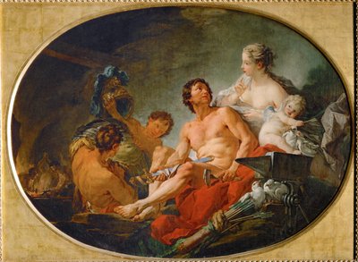 Les forges de Vulcain - A forja de Vulcano ... de François Boucher