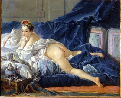 A odalisca. Pintura por François Boucher (1703 - 1770) de François Boucher