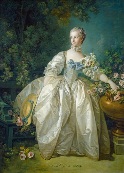 Madame Bergeret, c. 1766 (óleo sobre tela) de François Boucher