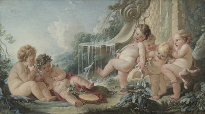 Musica e dança de François Boucher