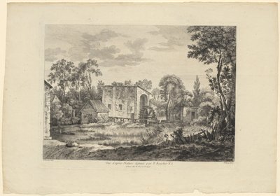 Estudo da natureza segundo François Boucher (n.º 1) de François Boucher