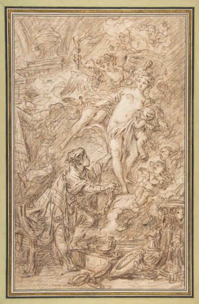 Pigmalião e Galateia de François Boucher