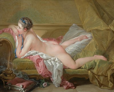 Menina adormecida de François Boucher