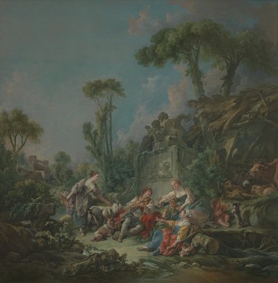 O Ídilo do Pastor de François Boucher