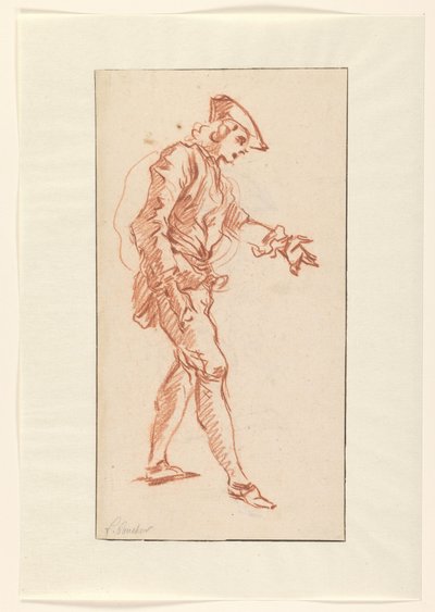 Caçador em pé de François Boucher