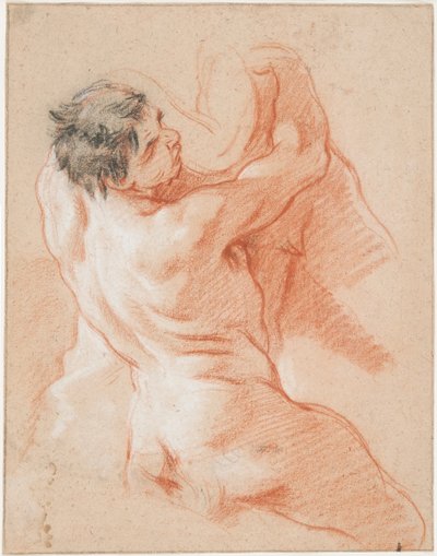 Estudo de um Tritão de François Boucher