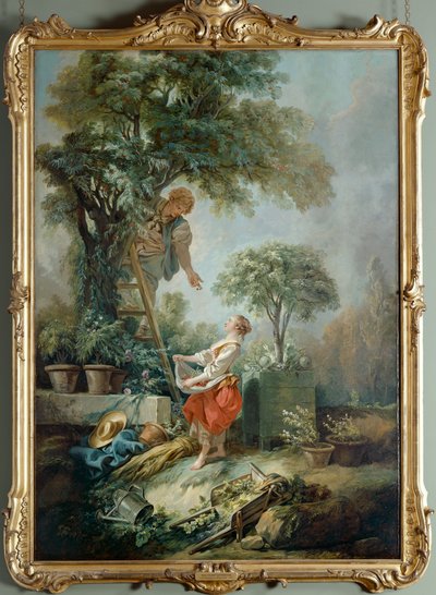Os apanhadores de cerejas de François Boucher