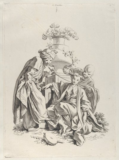 O tato, de «Os Cinco Sentidos» de François Boucher