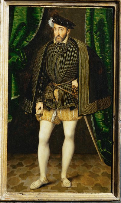 Henrique II, rei de França ... de François Clouet
