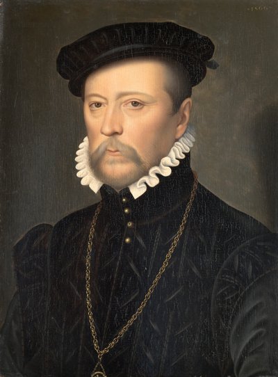 Retrato de François de Scépeaux de François Clouet