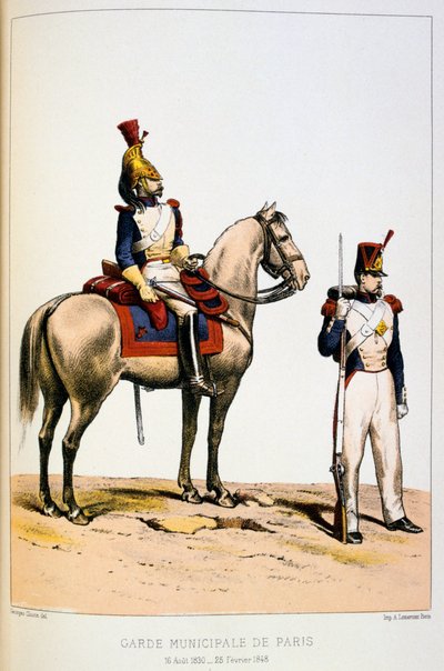 Guarda Municipal de Paris de Francois Cudet