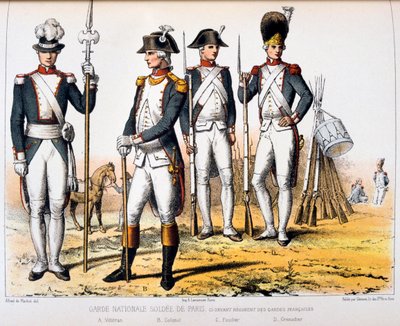 Guarda Nacional de Paris de Francois Cudet