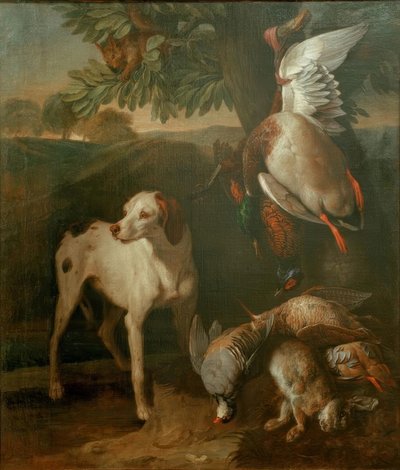Cão e caça de Francois Desportes