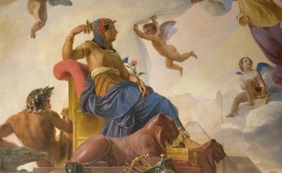 O estudo e Genia dedicam o Egito antigo à Grécia de Francois Edouard Picot