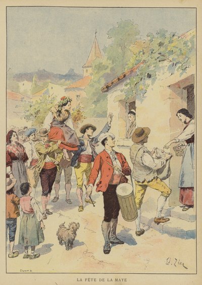 Dia de Maye de Francois Edouard after Zier