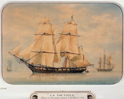 Presídio táctico, construído em 1792, por François Roux (1811-1882), França de Francois Geoffroy Roux