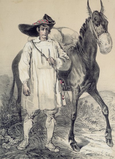 Sal trabalhador de Batz de Francois Hippolyte Lalaisse