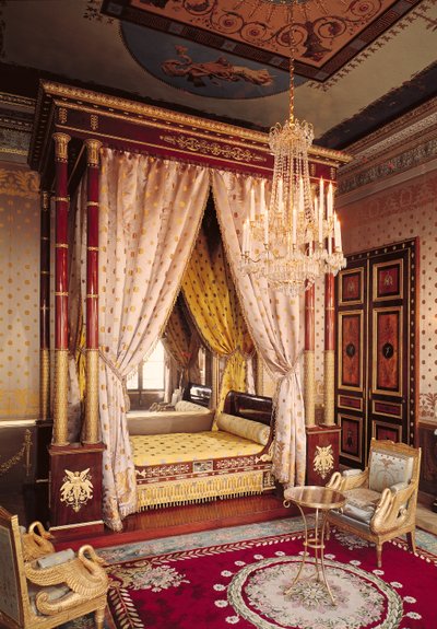 Quarto da Rainha Hortênsia de Beauharnais (1783-1837) de Francois Honore Georges Jacob Desmalter