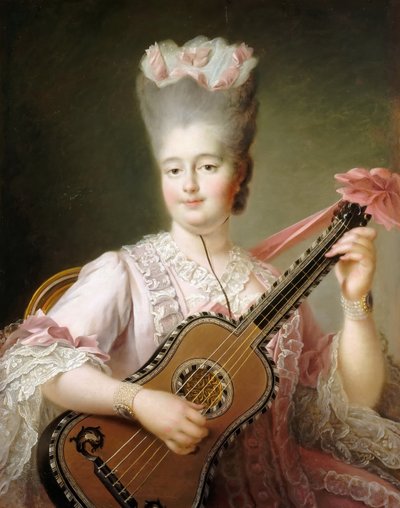 Marie Clotilde da França 1759-1802, rainha da Sardenha de Francois Hubert Drouais