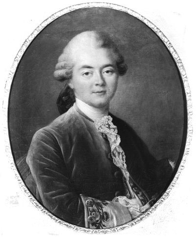 Retrato de um jovem cavalheiro, 1769 de Francois Hubert Drouais